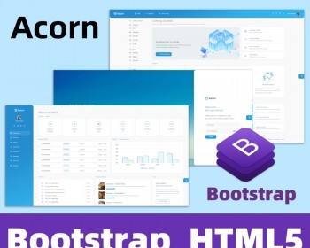 HTML_Laravel Bootstrap5 html5后台管理面板前端主题UI框架 - HTML / 前端静态