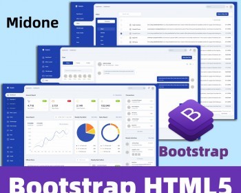 Laravel 9后台管理面板模板HTML5前段主题UI框架 - HTML / 前端静态