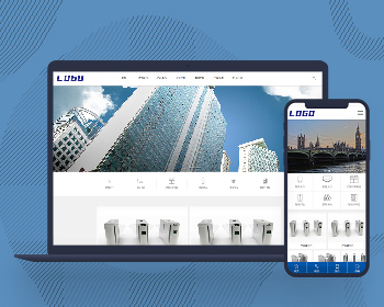 企业网站模板智能门禁科技公司pbootcms网站源码模板带手机端 - PHP