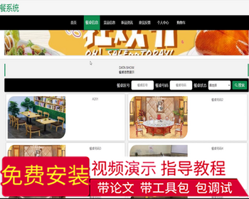 毕设java网上订餐系统ssm jsp web有文档2900毕业设计