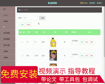 毕设springboot025基于SpringBoot网上超市的毕业设计 - Java