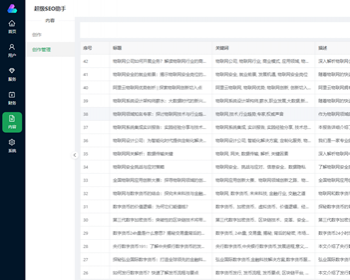 seo助手源码 批量定时生成发布营销文章 CMS文章引擎优化推广程序 亲测 - PHP