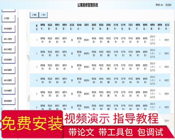 毕设springboot183基于java的公寓报修管理系统毕业设计