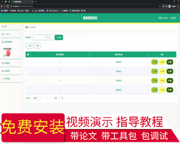 毕设springboot198基于springboot的智能家居系统毕业设计 - Java