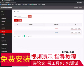毕设springboot257基于SpringBoot的中山社区医疗综合服务平台毕业设计 - Java