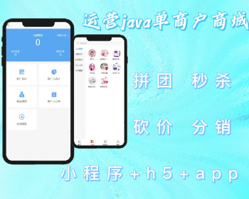 2026B2C单商户商城系统Java分销商城成熟稳定完美运营uniapp（小程序+H5+APP）