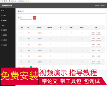 毕设ssm081高校实验室管理系统的+vue毕业设计 - Java