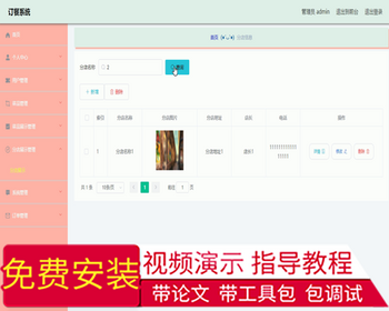 毕设ssm157基于Vue框架的订餐系统+vue毕业设计 - Java