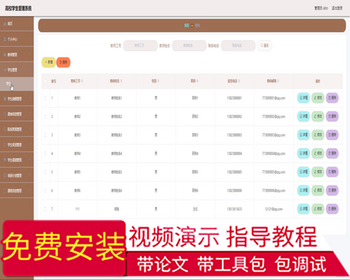 毕设ssm412高校学生管理系统+vue毕业设计 - Java