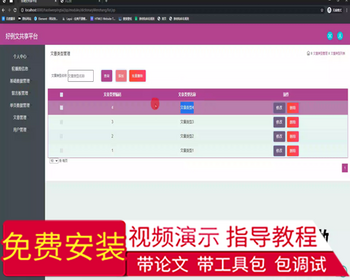 毕设ssm573好例文共享平台的+jsp毕业设计 - Java