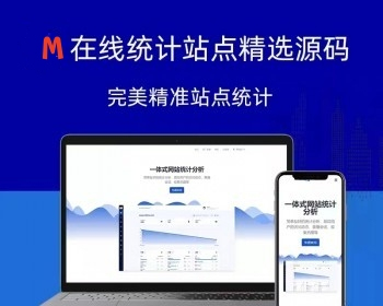 [2025带前台网站统计源码]仿CNZZ网站访客流量统计系统源码/获取网站访客系统源码/网页 - PHP