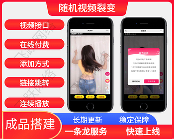 （长期更新）随机短视频播放引流程序随机视频打赏付款系统 - PHP