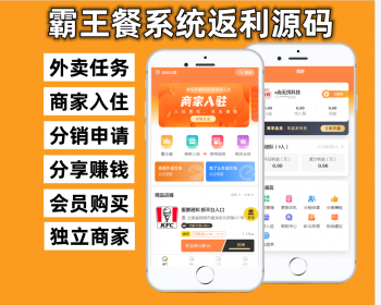 新版本霸王餐系统/点餐返利程序，独立商家端，霸王餐小程序，霸王餐源码 - ThinkPHP
