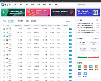 仿非小号区块链门户资讯新闻网站源码帝国CMS7.5专业的大数据平台模板源码带手机版 - PHP