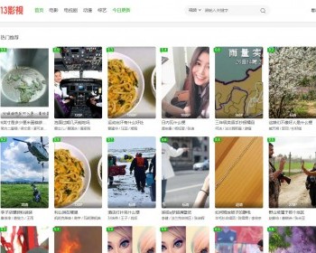 小旋风蜘蛛池影视电影模板 自适应 精仿高权站 小旋风电影模板 - HTML / 前端静态