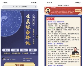 2025版生辰八字综合详批测算/周易运势测算/塔罗占卜/姓名配对/个人测算系统二开版 - PHP