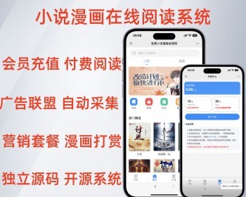 小说漫画在线阅读系统付费小说系统支持采集 - ThinkPHP
