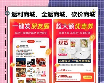返利商城分销小程序返利商城软件源码可定制多语言版本积分商城购物返利全返商城源码 - ThinkPHP