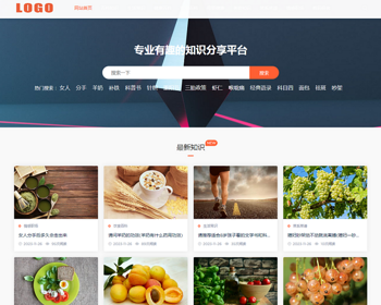 （PC+WAP）生活百科知识类网站模板 文章资讯类网站 - PHP
