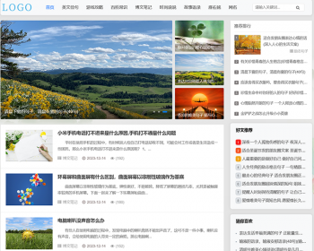 帝国CMS模板个人博客文章资讯自适应手机HTML5网站SEO优化版 - PHP