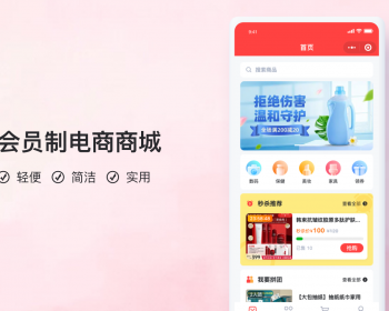 会员制电商小程序V2【全程上线服务】 - PHP