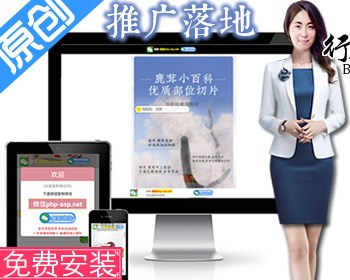 【带后台】鹿茸营销新版竞价加好友落地页引流推广 跳转微信app可自动复制一键跳转微信 - PHP