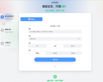 ai论文创作程序 论文写作系统ChatGPT毕业论文写作生成演讲稿文章报告生成 亲测 - ThinkPHP
