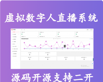 虚拟数字人直播系统短视频人物定制语音克隆系统源码 - ThinkPHP