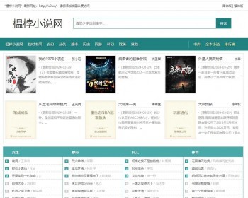 小旋风蜘蛛池站群小说模板PC多页模板支持小旋风蜘蛛池新版 - HTML / 前端静态