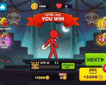 HTML5休闲小游戏《火柴人GO》带广告接口 - HTML / 前端静态