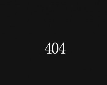 商务黑气息的黑色动闪的404错误页面纯HTML简易大气 - HTML / 前端静态