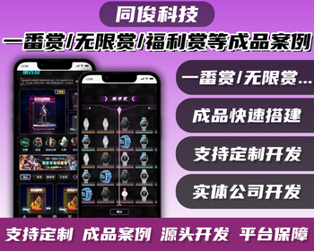 番赏盲盒抽卡机开发一番赏无限赏搭建小程序APP扭蛋机各类盲盒源头开发案例丰富 - ThinkPHP