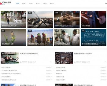 小旋风蜘蛛池新闻资讯模板 自适应MIP博客模板 xxfseo白色001 - HTML / 前端静态
