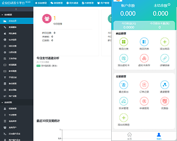企业自动发卡系统卡密自动发货自助发卡程序虚拟点卡商城卡密资源寄售多商户版+手机端 - ThinkPHP