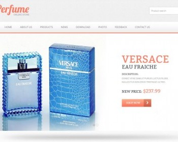 英文版静态化页源码化妆品精油美业产品展示网 - HTML / 前端静态
