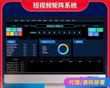 短视频矩阵系统获客助手剪辑运营seo排名优化霸屏爆店码AI混剪推广 - ThinkPHP