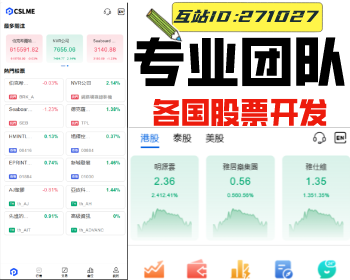 新版java股票系统/多语言全球股票/海外股票/配资交易策略/大宗交易/