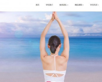 自适应舞蹈教学培训舞蹈网站HTML静态模板 - HTML / 前端静态