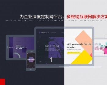 网站建设制作设计策划公司网站模板 - HTML / 前端静态