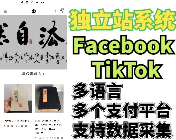 【全新版】2025多语言多商户TikTok跨境商城源码独立站跨境tiktokshop外贸saas电商系统 - PHP
