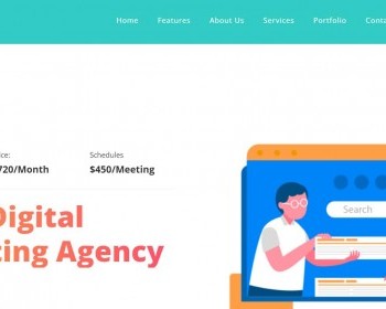 网站SEO搜索引擎优化网站模板英文网站 - HTML / 前端静态