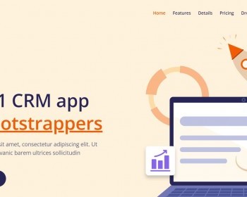 英文版APP宣传推广下载模板页面静态HTML源码 - HTML / 前端静态
