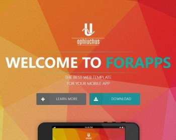 APP产品团队开发官网模板是一款基于HTML5实现的产品APP开发网站模板 - HTML / 前端静态