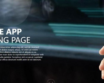 AppStore应用软件是一款适合iPhone手机app开发公司网站模板 - HTML / 前端静态