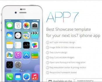 app_store应用开发者官网响应式模板_应用 - HTML / 前端静态
