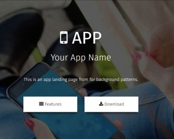 手机APP开发者项目网站模板是一款基于HTML5+CSS3 - HTML / 前端静态