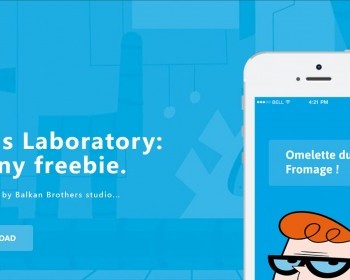 蓝色卡通APP软件网站模板是一款蓝色清爽风格的APP应用软件模板 - HTML / 前端静态