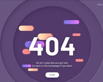 25款珍藏404网页源码/8-daily-ui-404 - HTML / 前端静态