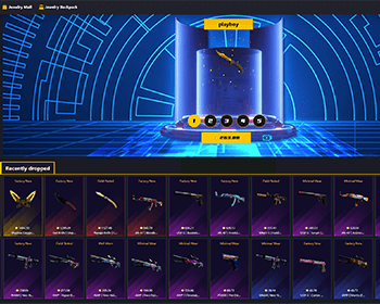 二开英文版本csgo开箱网站源码PC端游戏开箱网源码csgo开箱开饰品开皮肤盲盒网站全 - ThinkPHP