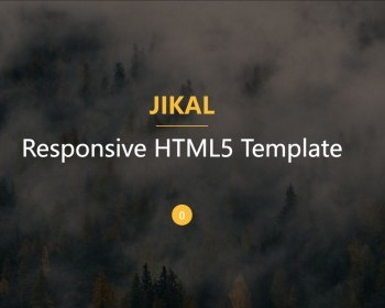 UI插画设计师html5模板 - HTML / 前端静态